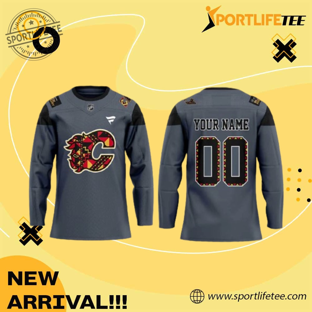 Calgary Flames Our Black History Month 2026 Hockey Jersey