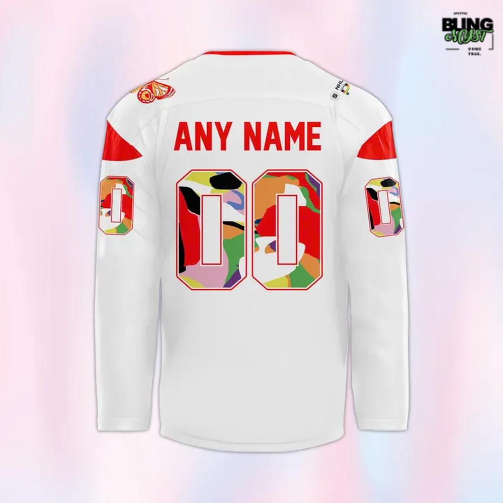 Calgary Flames Pride Night 2026 Hockey Jersey