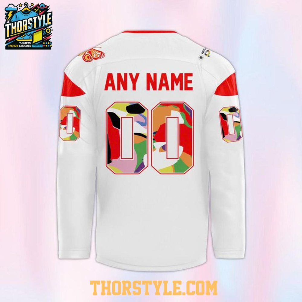 Calgary Flames Pride Night Celebrating Nhl 2026 Personalized Hockey Jersey