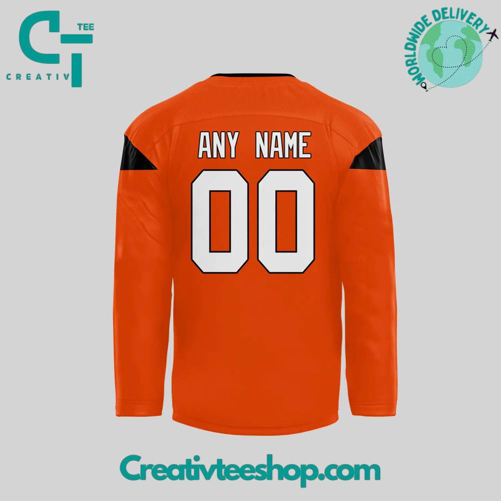 Calgary Flames Truth And Reconciliation Orange Shirt Day Hockey Jersey