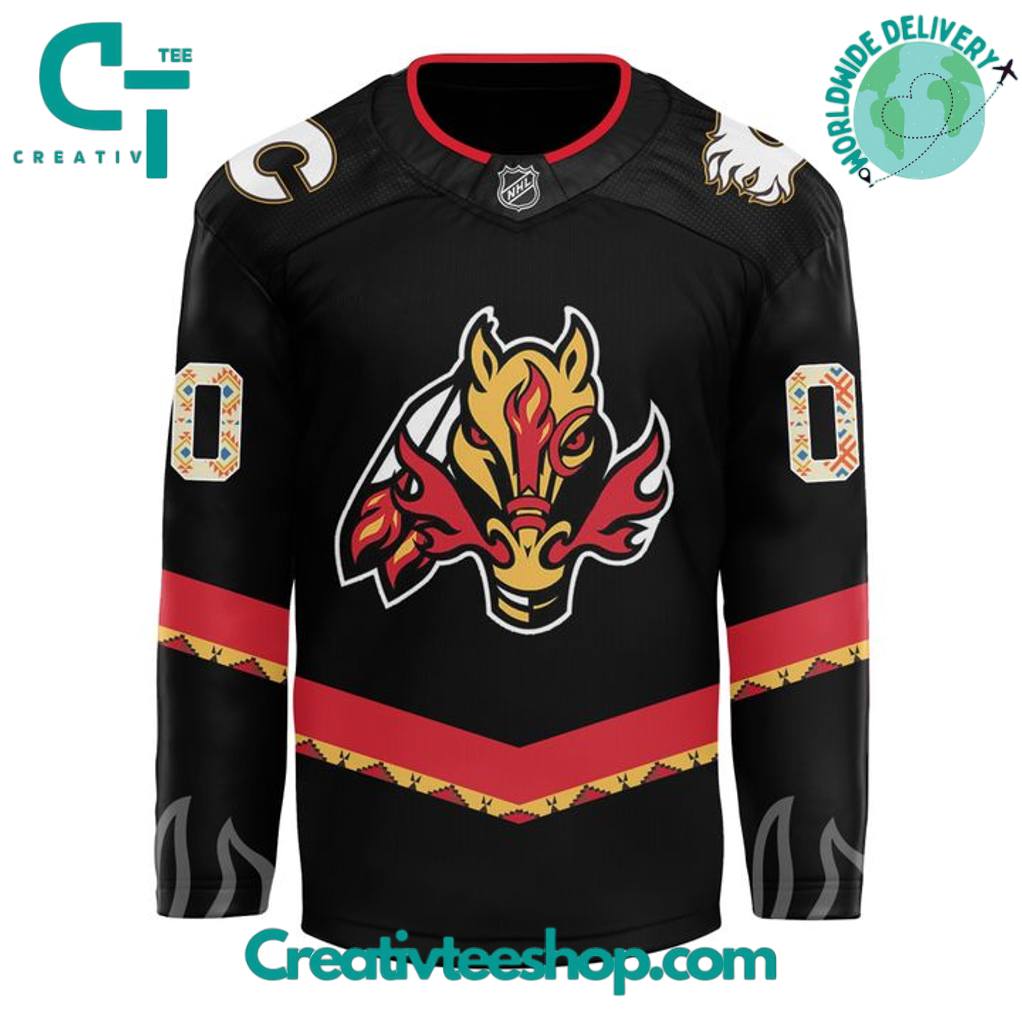 Calgary Flames X National Indigenous Peoples Day Special Hockey Jersey