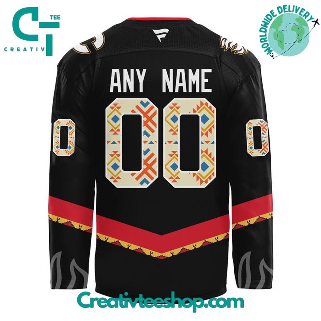 Calgary Flames X National Indigenous Peoples Day Special Hockey Jersey