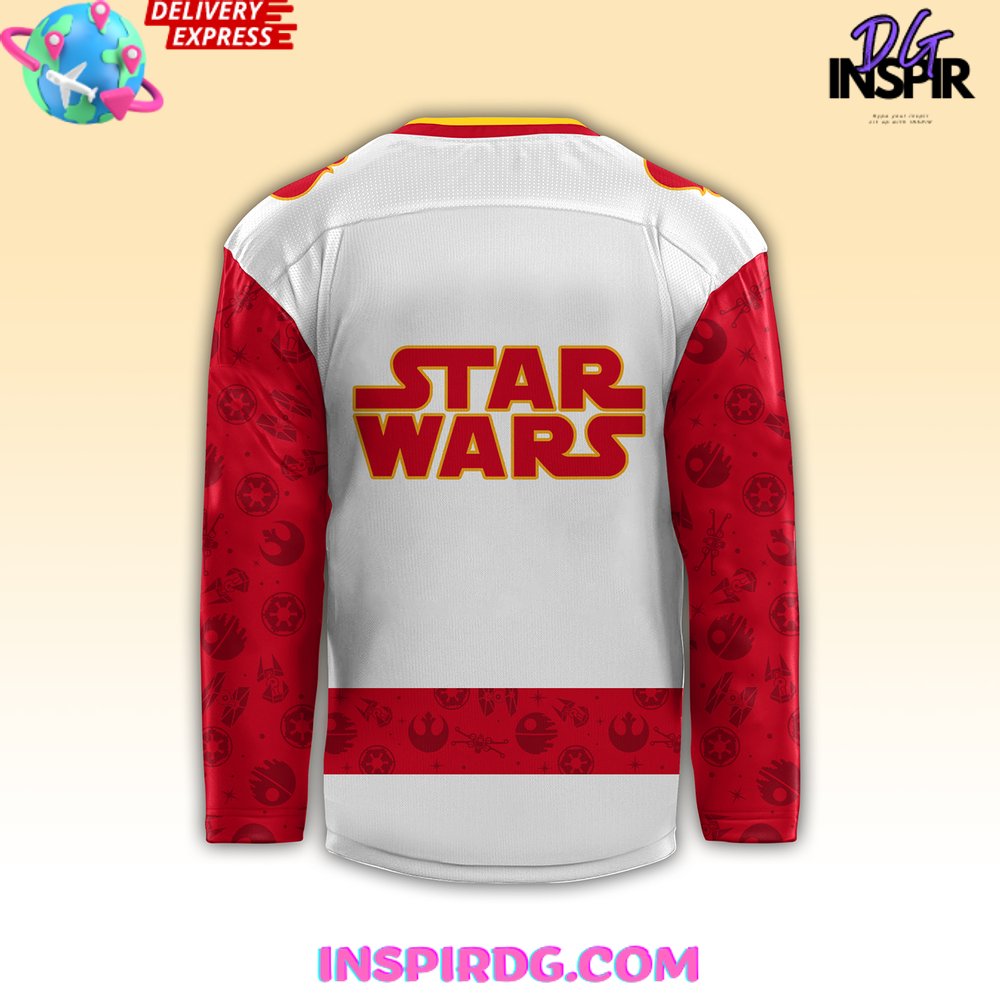 Calgary Flames X Star Wars Night Hockey Jersey