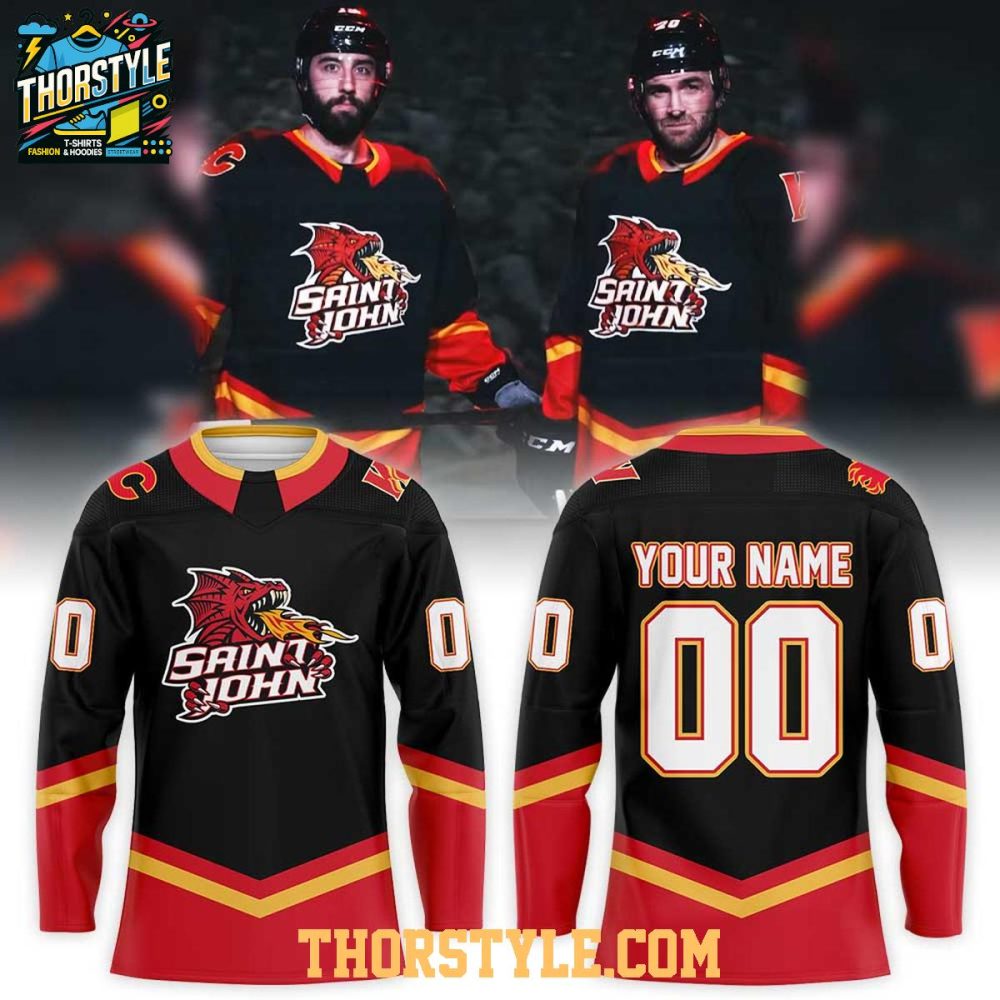 Calgary Wranglers 25Th Anniversary 2026 Personalized Hockey Jersey