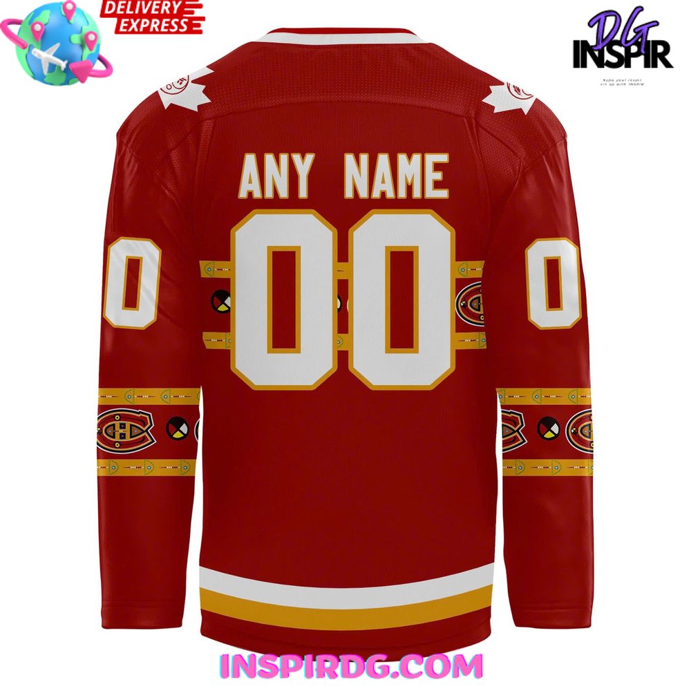 Canadiens Montreal Indigenous Celebration Night 2025 Hockey Jersey