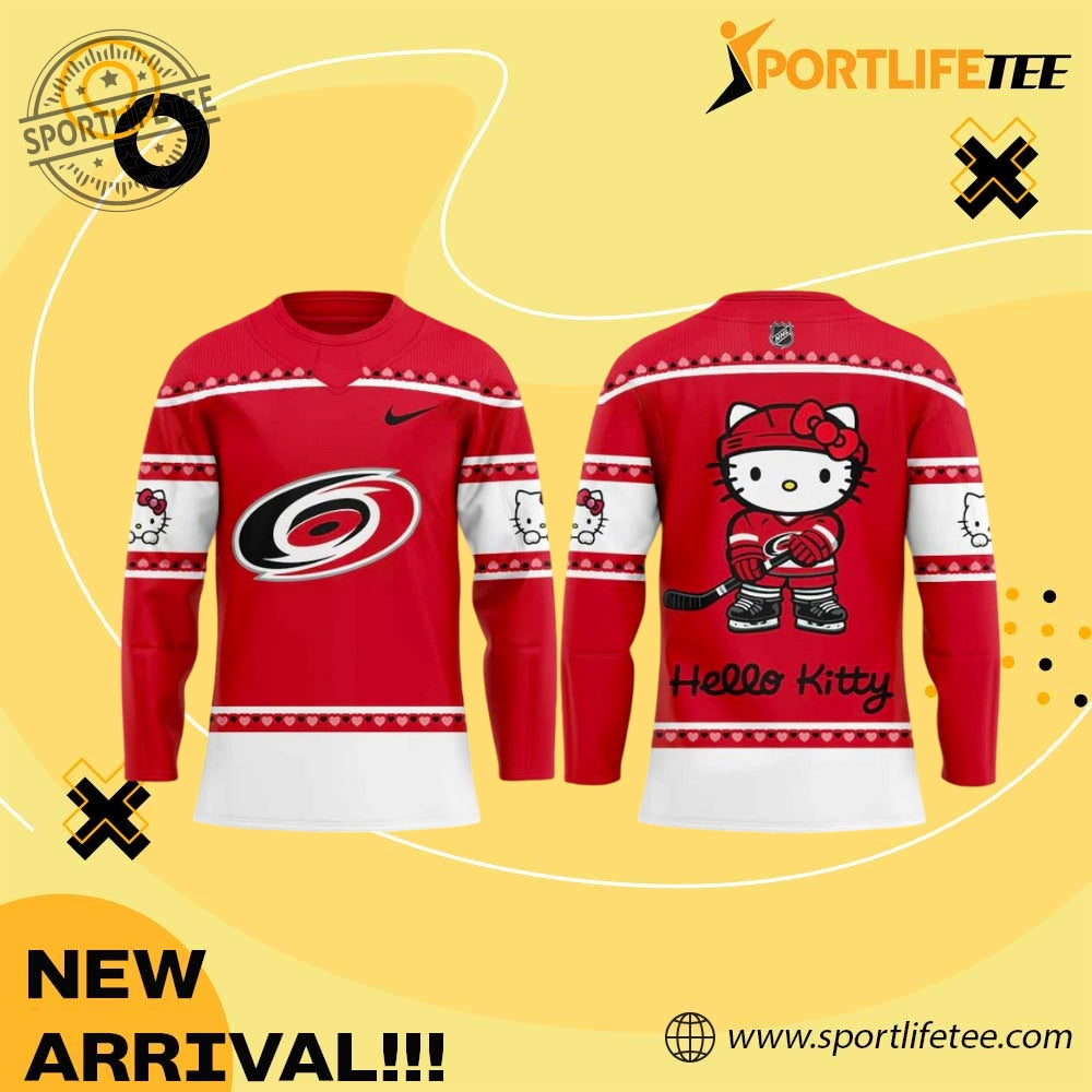 Carolina Hurricanes Hello Kitty Night 2026 Hockey Jersey