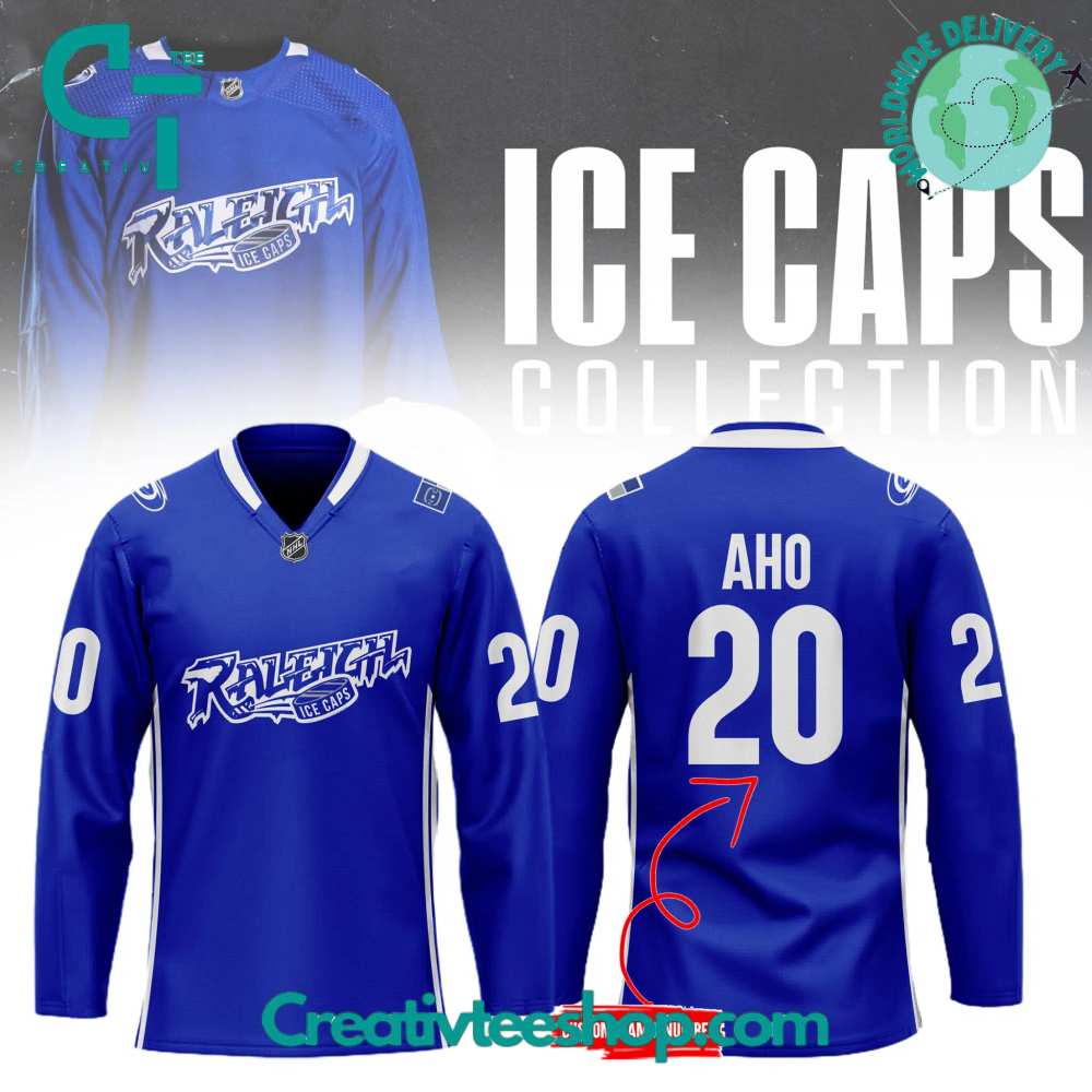 Carolina Hurricanes Ice Caps Collection Hockey Jersey