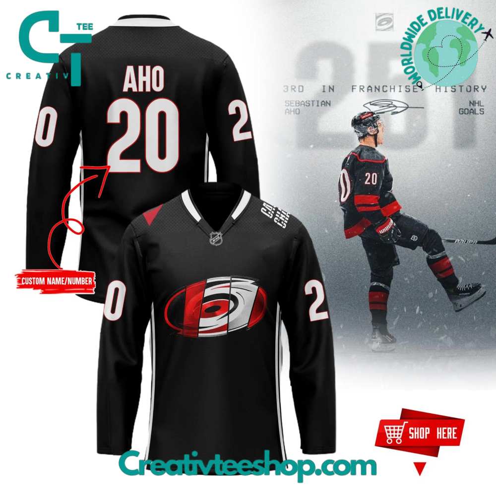 Carolina Hurricanes Our Fifth And Final Limited Edition Hockey Jersey