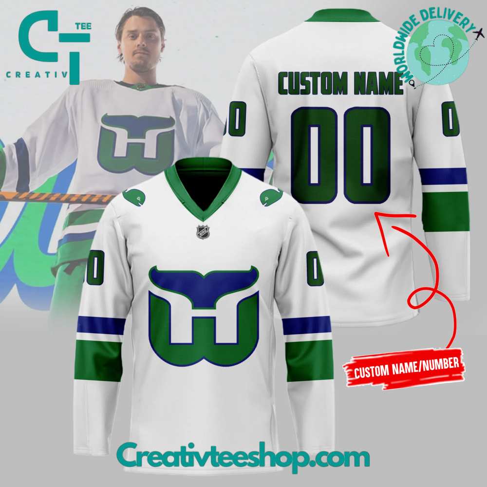 Carolina Hurricanes Whalers Hockey Jersey