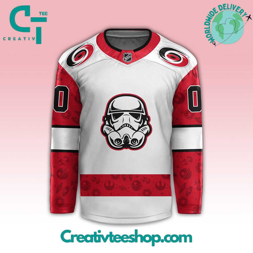 Carolina Hurricanes X Star Wars Night 2024 Hockey Jersey