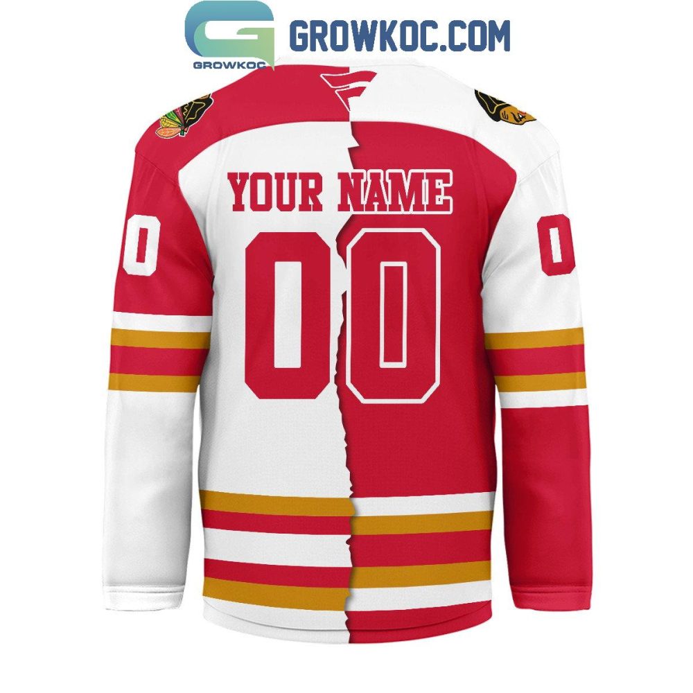 Chicago Blackhawks Mix Home Away Hockey Jersey