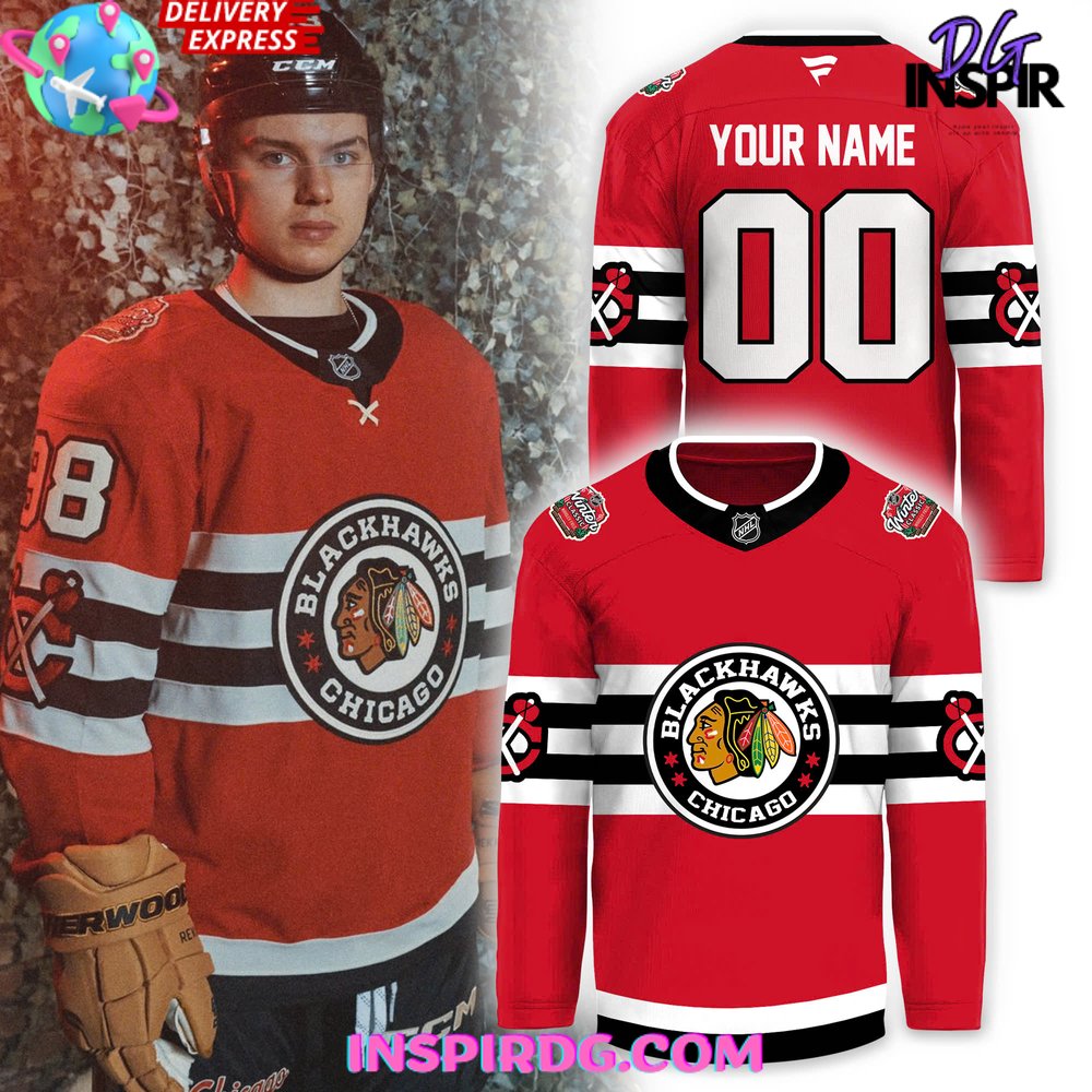 Chicago Blackhawks Nhl Winter Classic 2025 Hockey Jersey