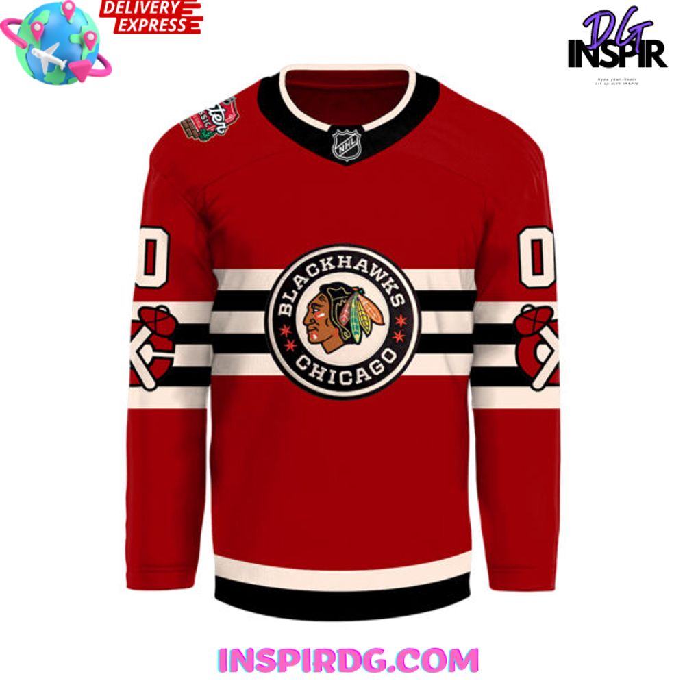 Chicago Blackhawks Nhl Winter Classic 2025 Hockey Jersey