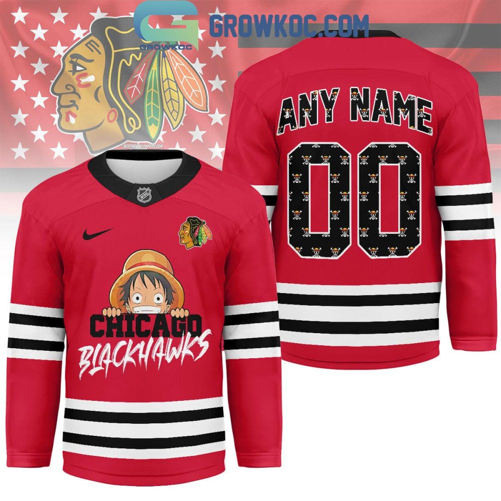 Chicago Blackhawks X One Piece Hockey Jersey