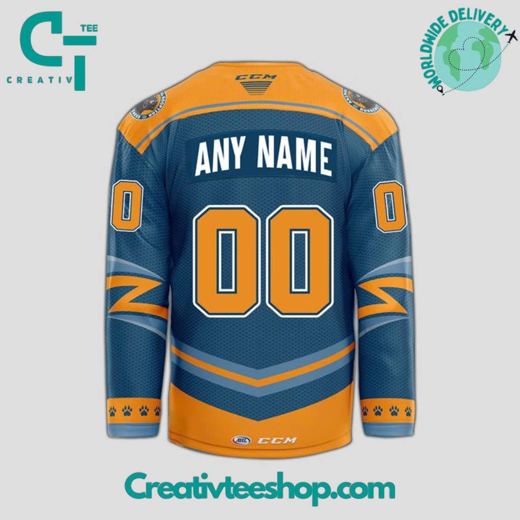 Chicago Wolves Animal Adoption Awareness 2025 Personalized Hockey Jersey