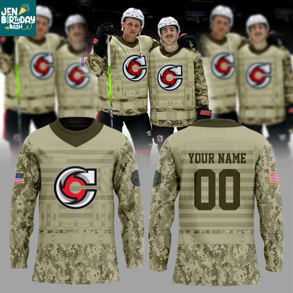 Cincinnati Cyclones Military Appreciation 2025 Game Night Hockey Jersey