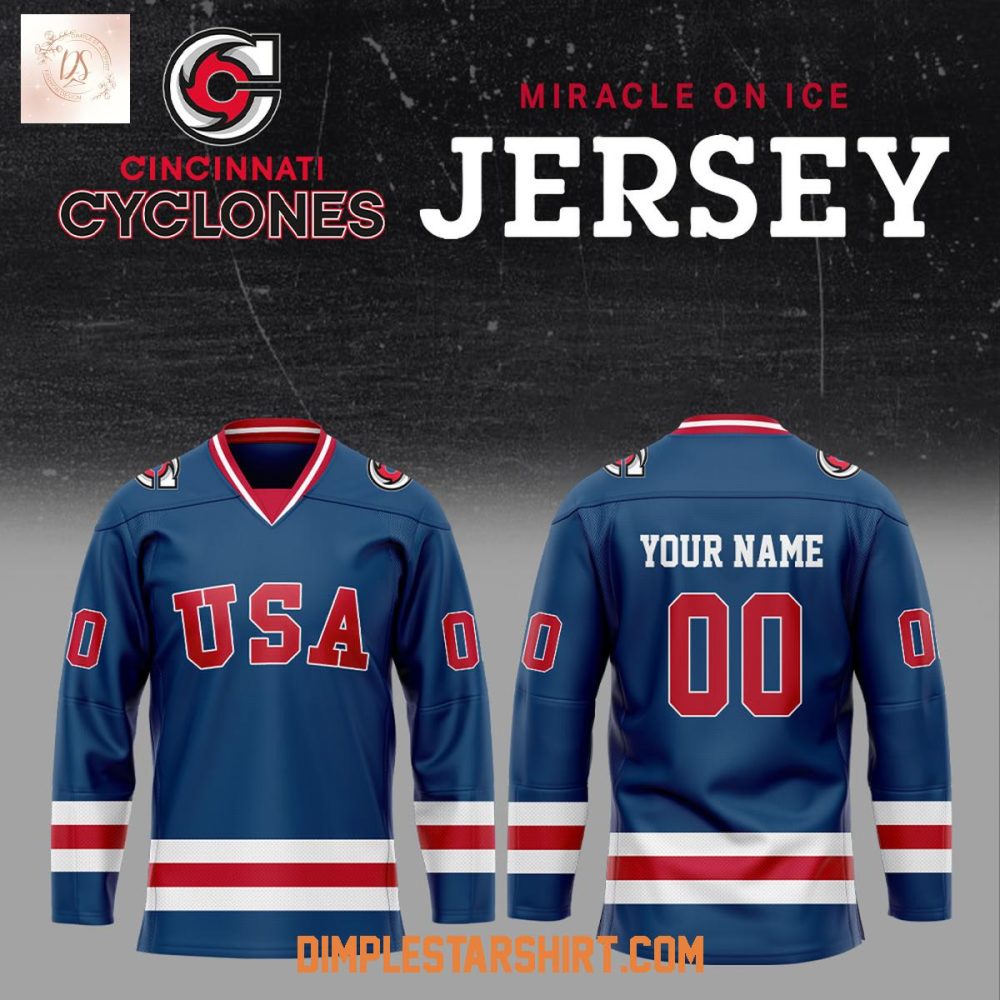 Cincinnati Cyclones Our Latest Us 2025 Hockey Jersey