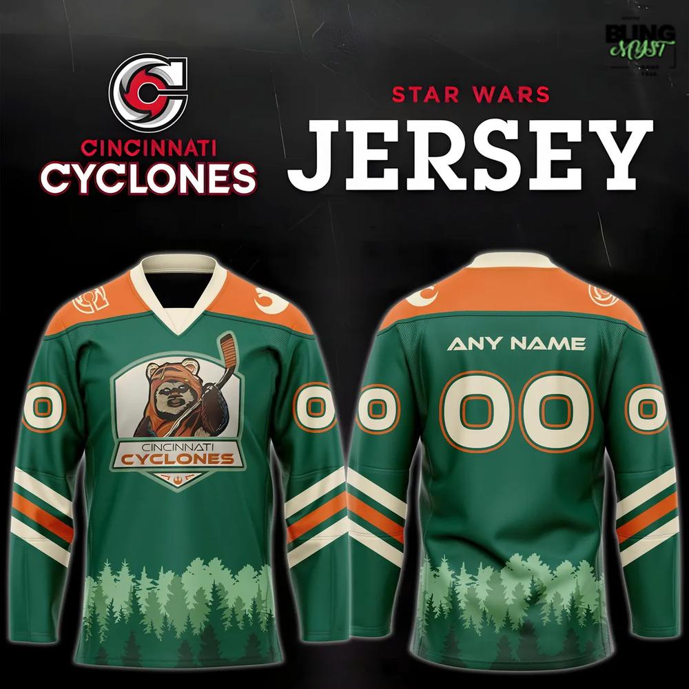 Cincinnati Cyclones Star Wars Special Edition Hockey Jersey