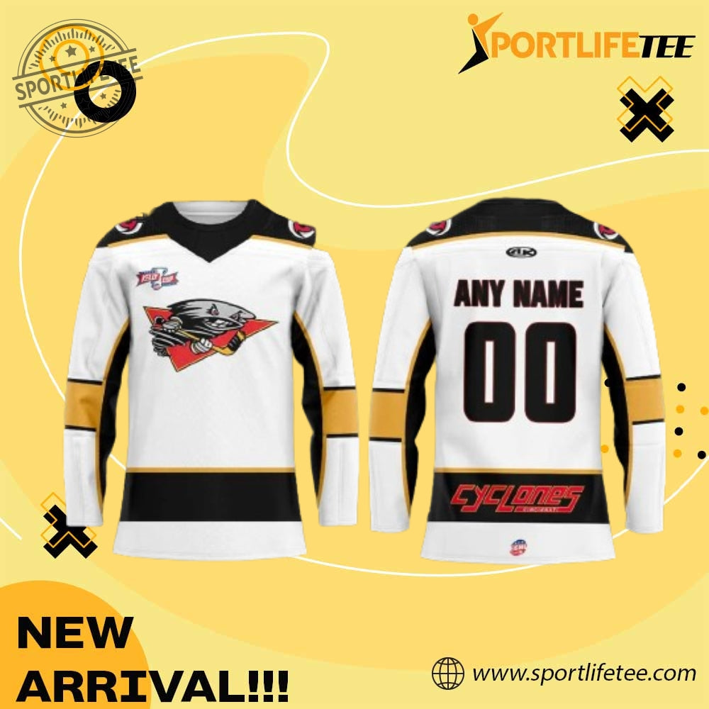 Cincinnati Cyclones Tackle Twill Our Throwback Era 2025 Hockey Jersey