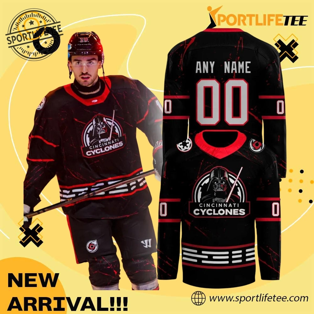 Cincinnati Cyclones X Star Wars New Special Edition Hockey Jersey