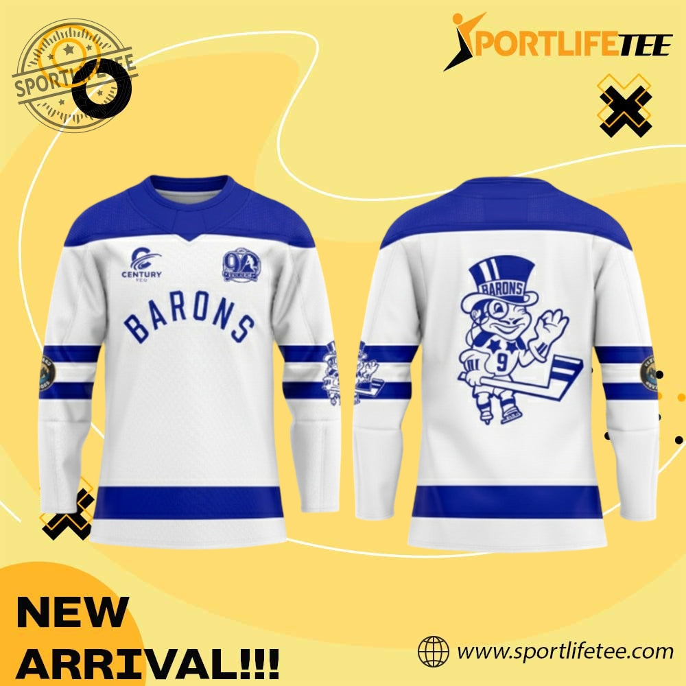Cleveland Monsters Barons Night Hockey Jersey