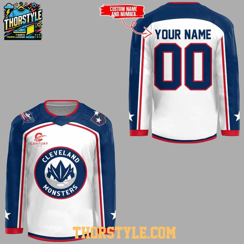 Cleveland Monsters X Columbus Blue Jackets Night 2026 Hockey Jersey