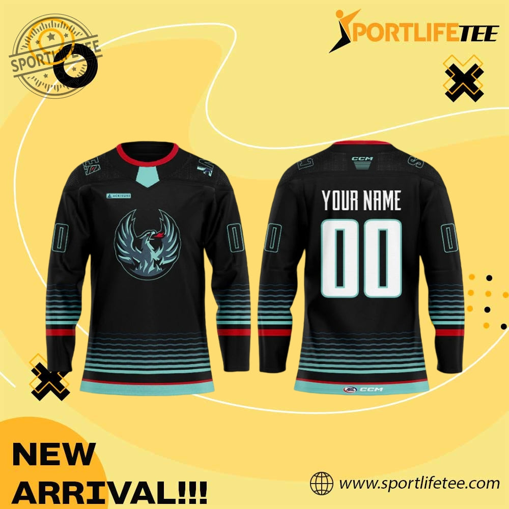 Coachella Valley Firebirds Kraken Night 2026 Hockey Jersey