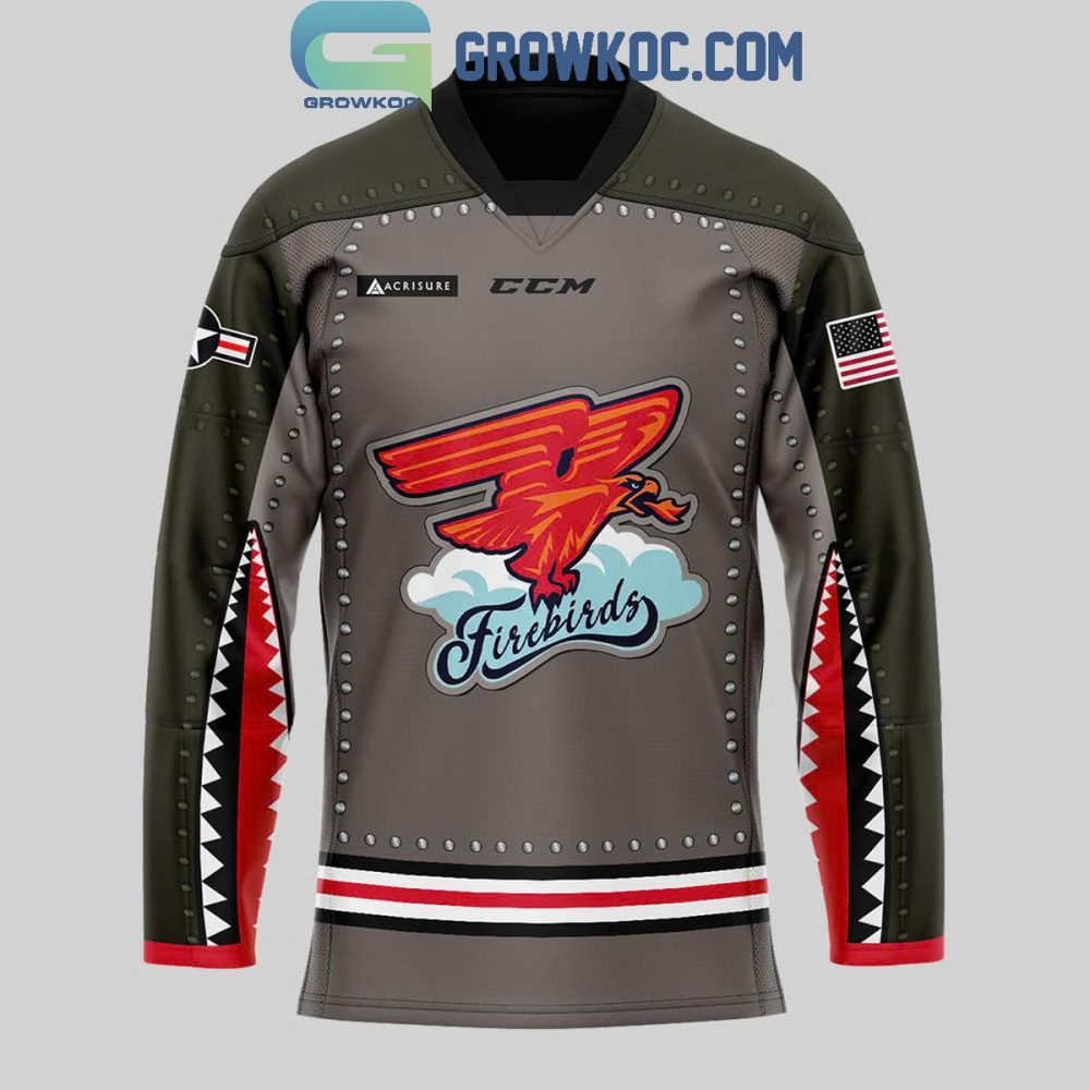 Coachella Valley Firebirds Military 2024 Personalized Hockey Jersey