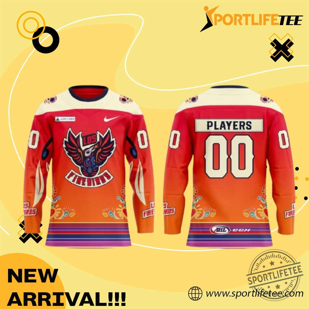 Coachella Valley Firebirds X Dia De Los Muertos Hockey Jersey