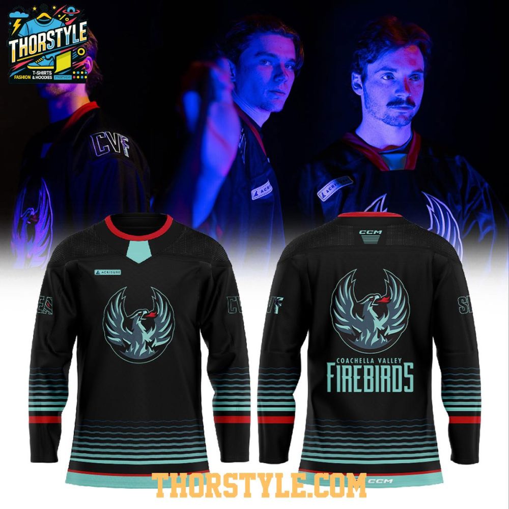Coachella Valley Firebirds X Seattle Kraken Night 2026 Personalized Hockey Jersey