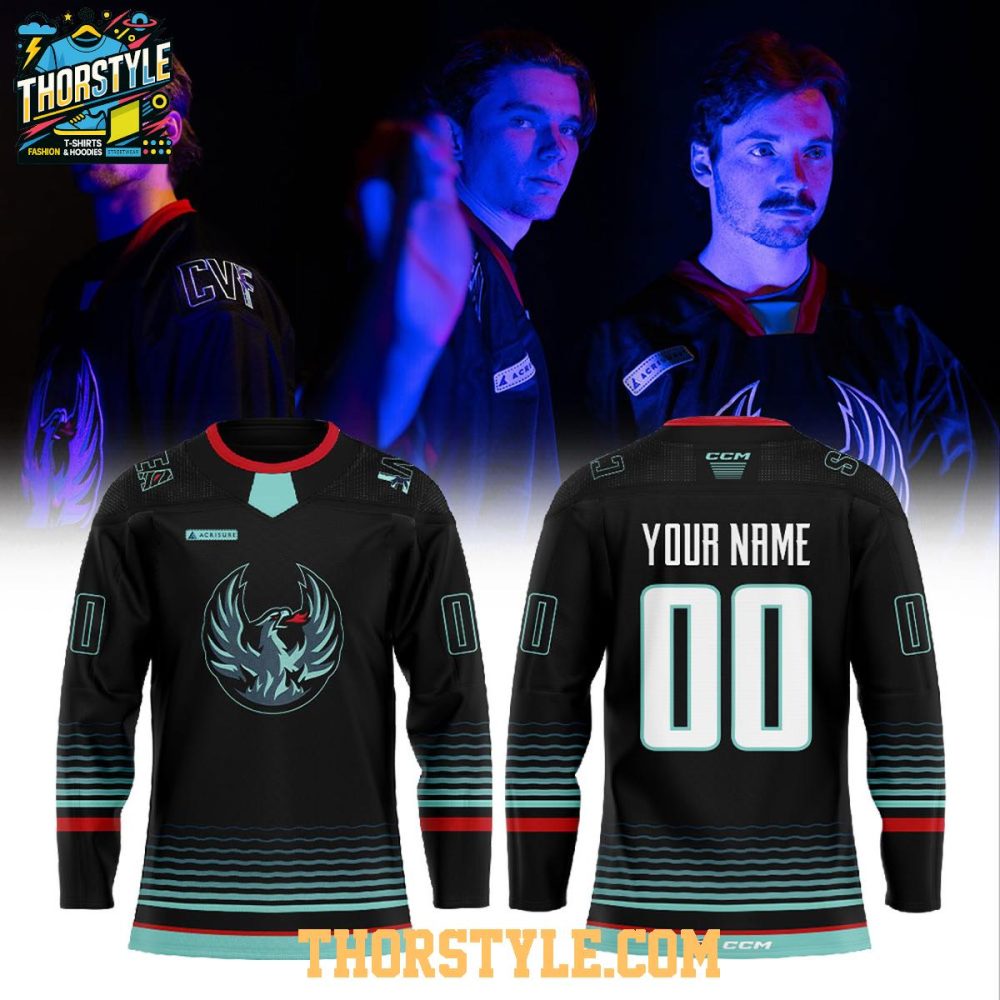 Coachella Valley Firebirds X Seattle Kraken Night 2026 Personalized Hockey Jersey