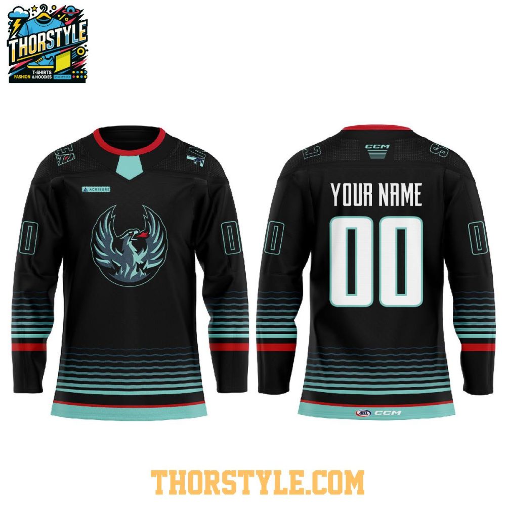 Coachella Valley Firebirds X Seattle Kraken Night 2026 Personalized Hockey Jersey