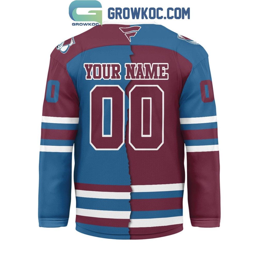 Colorado Avalanche Mix Home Away Hockey Jersey