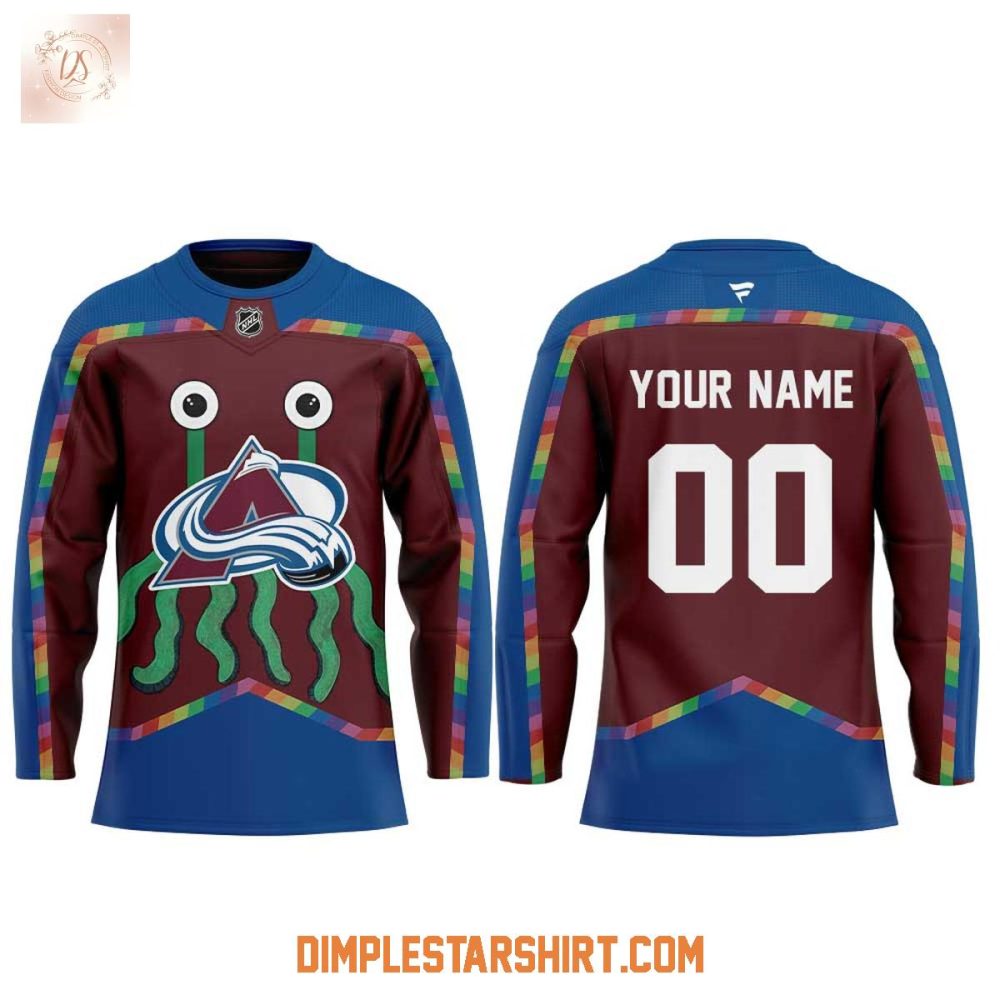 Colorado Avalanche Pride Night 2026 Hockey Jersey