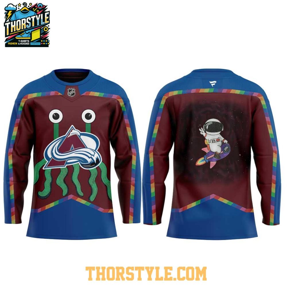 Colorado Avalanche Pride Night 2026 X Sam Lyles Personalized Hockey Jersey