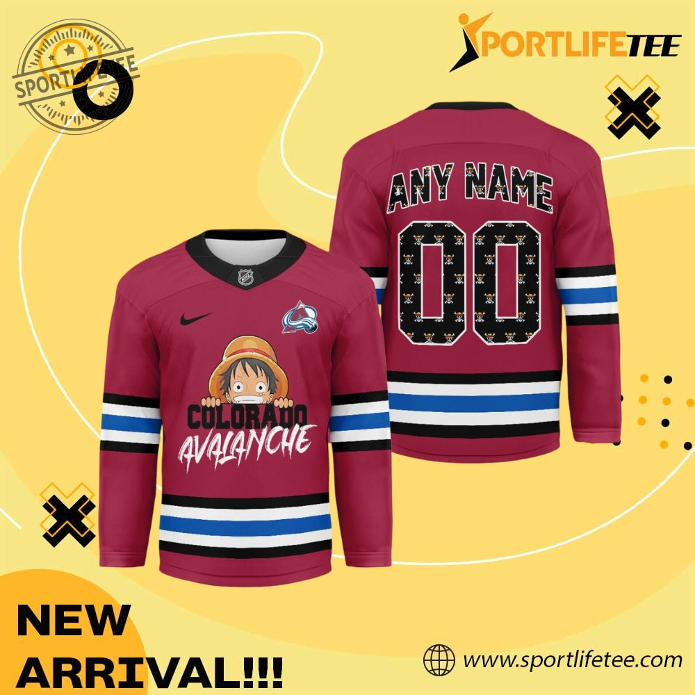 Colorado Avalanche X One Piece 2026 Hockey Jersey
