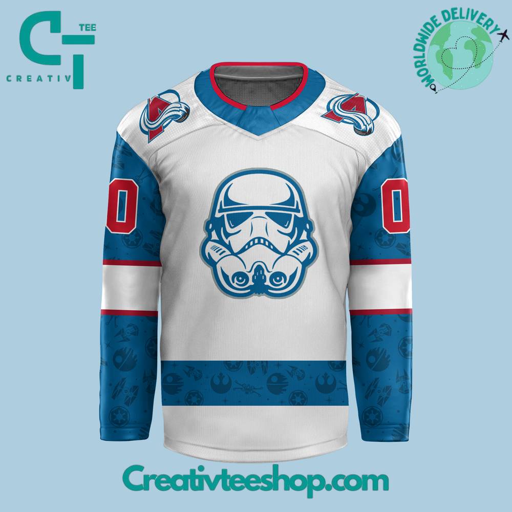 Colorado Avalanche X Star Wars Hockey Jersey