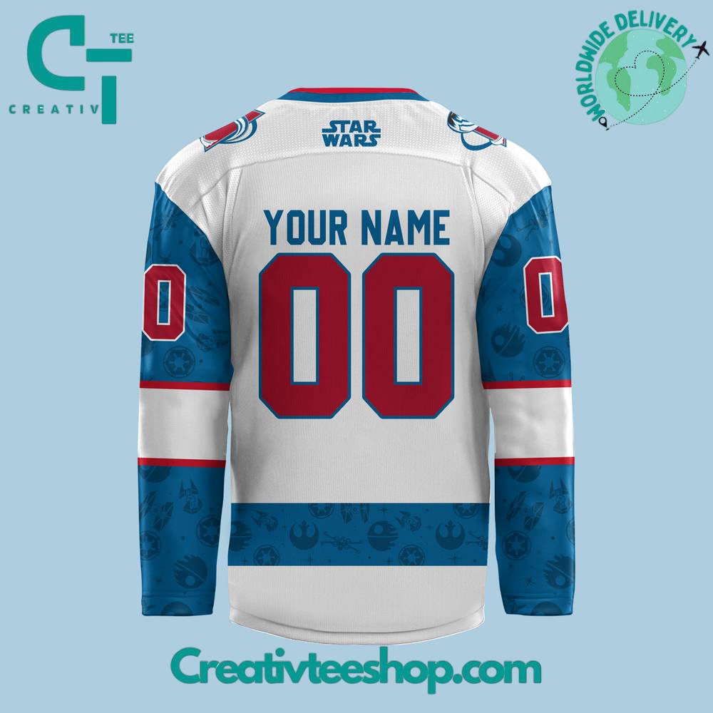 Colorado Avalanche X Star Wars Hockey Jersey