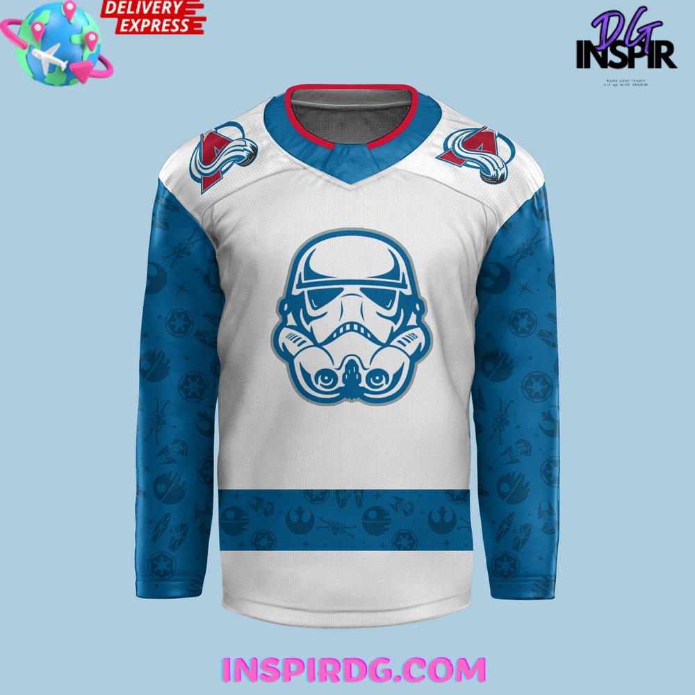 Colorado Avalanche X Star Wars Night 2024 Hockey Jersey