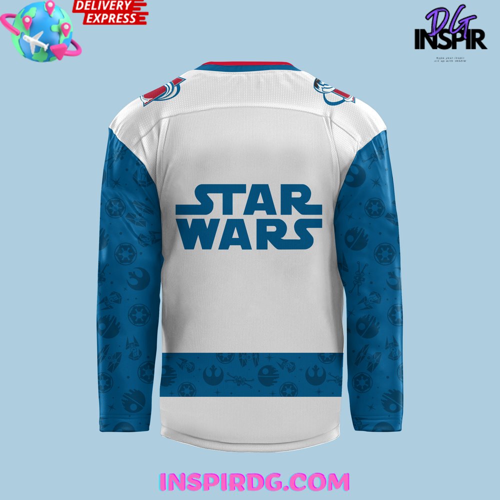 Colorado Avalanche X Star Wars Night 2024 Hockey Jersey