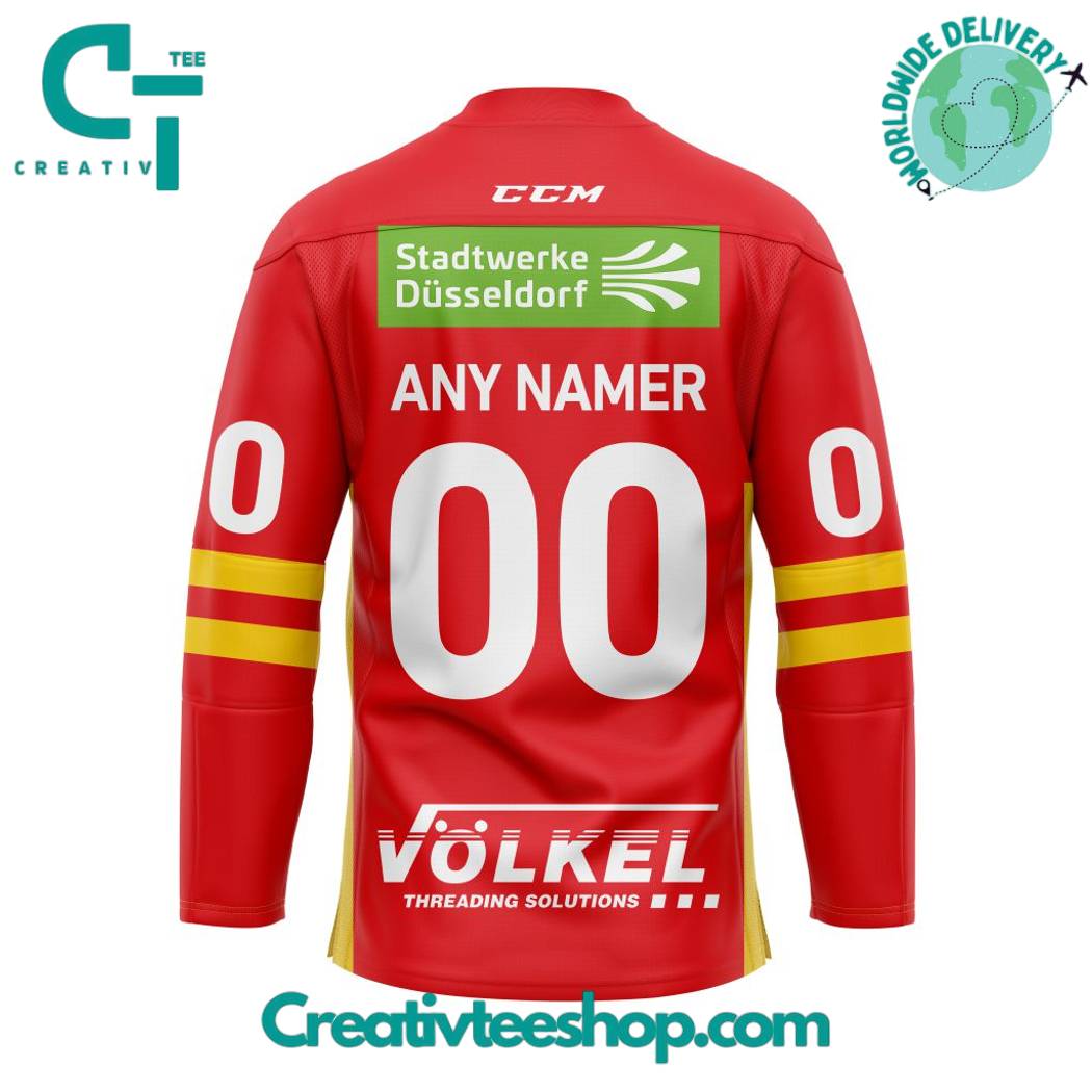 Del Dusseldorfer Eg Home Kits Hockey Jersey
