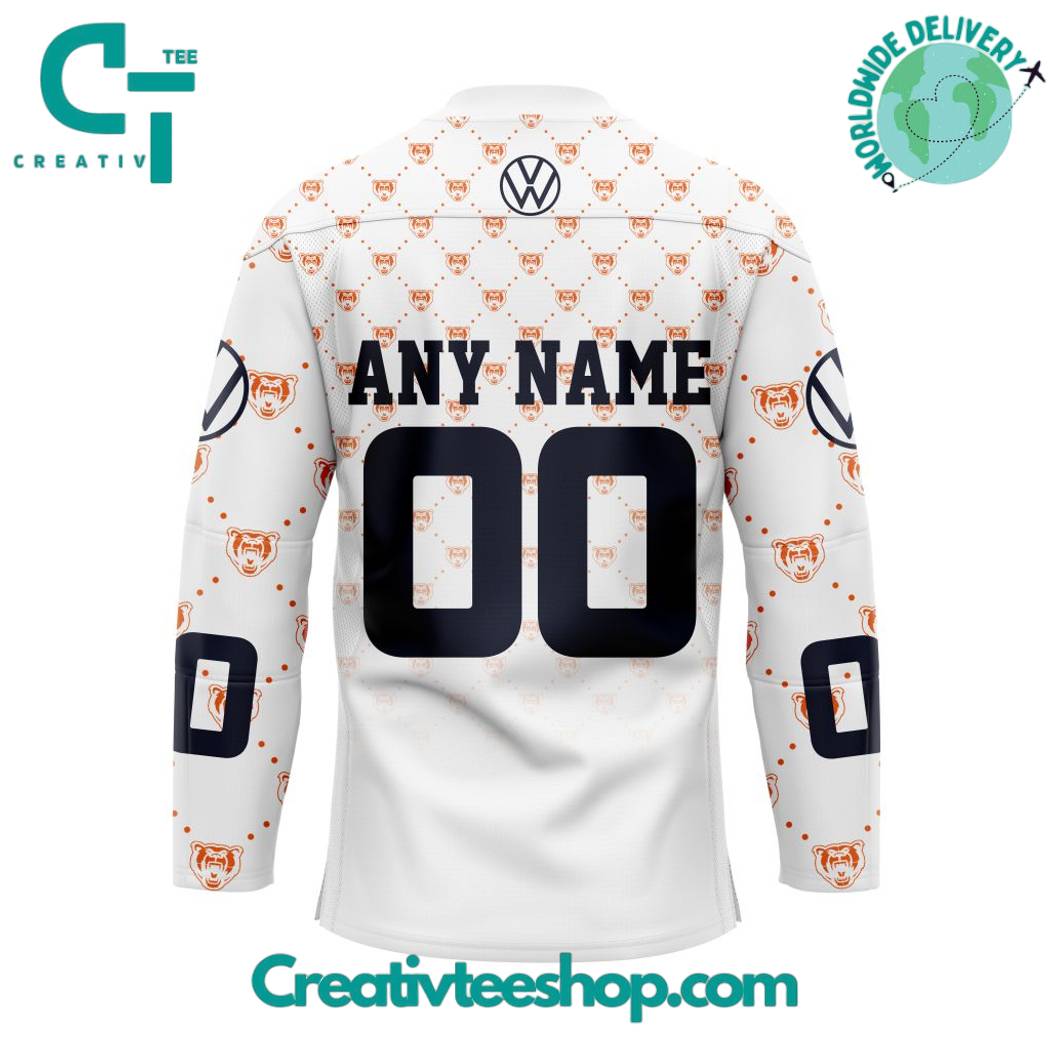 Del Grizzlys Wolfsburg Home Kits Hockey Jersey