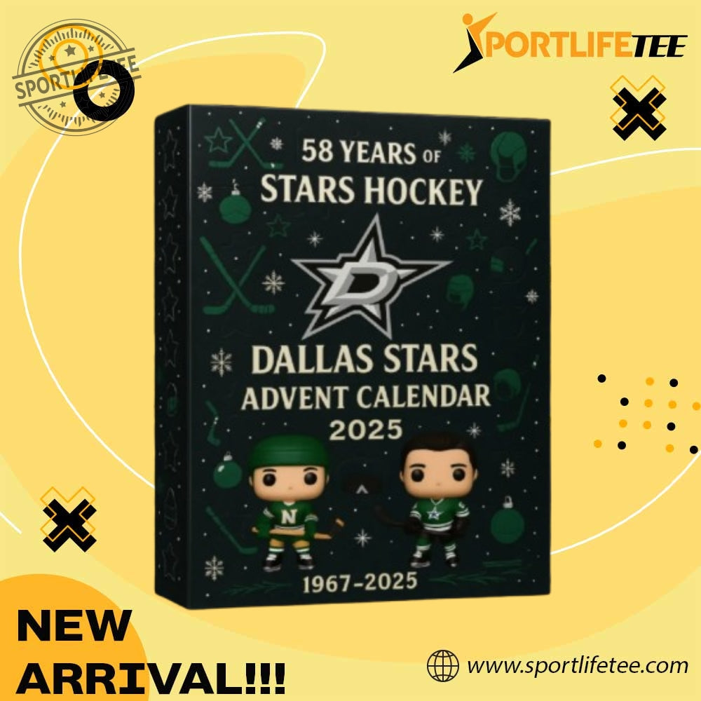 Dallas Stars Anniversary Advent Calendar Gift For Fans