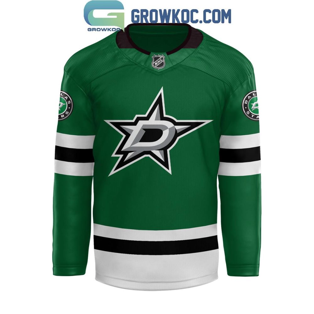 Dallas Stars Celebrating Hello Kitty 50Th Anniversary Hockey Jersey