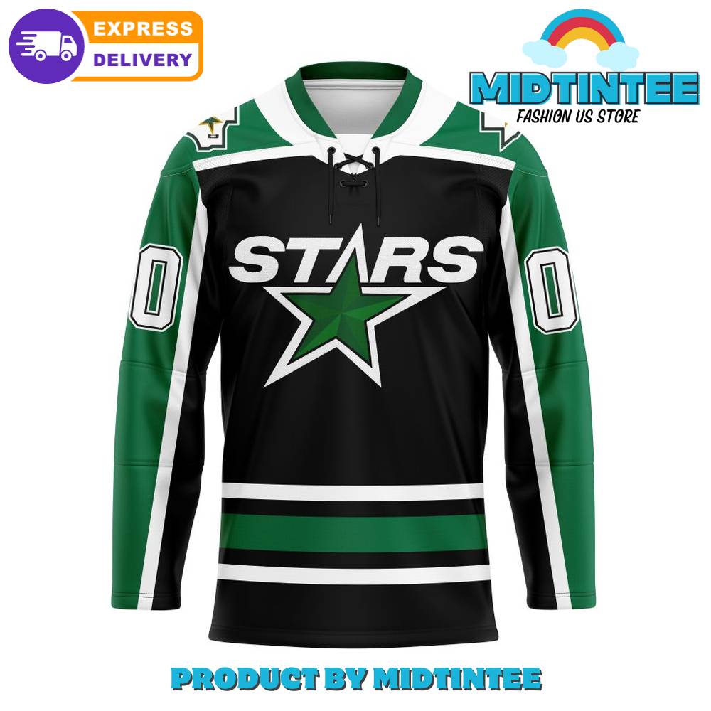 Dallas Stars Customized Reverse Retro Hockey Jersey