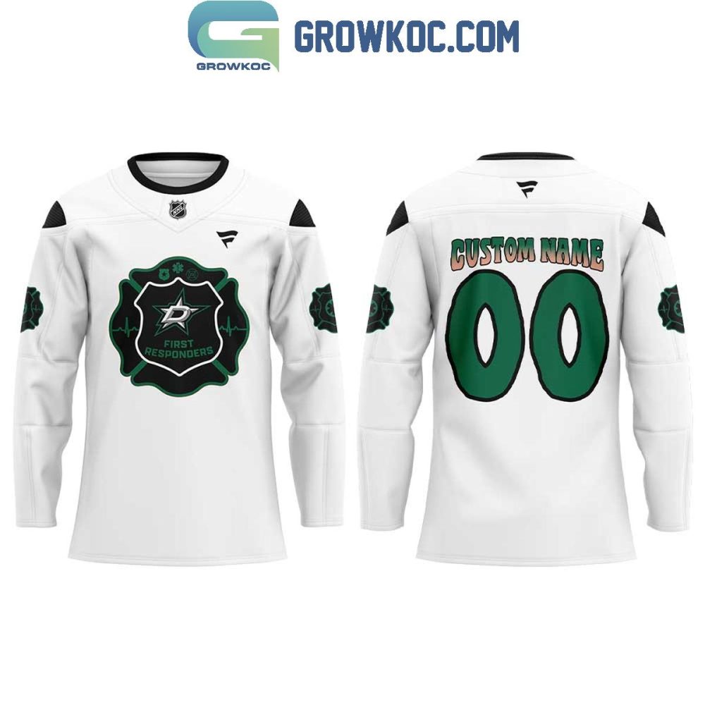 Dallas Stars Nhl First Responders Night Jersey