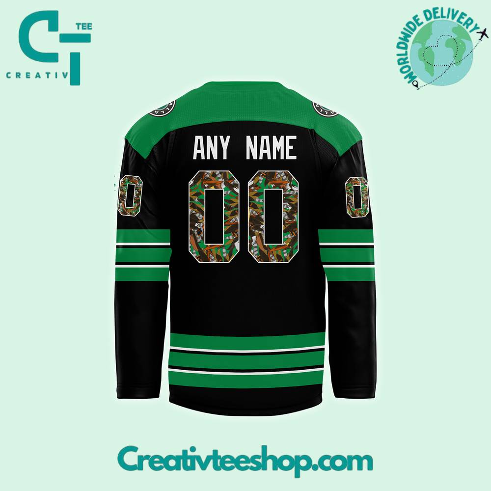 Dallas Stars Nhl Native American Heritage Month Hockey Jersey