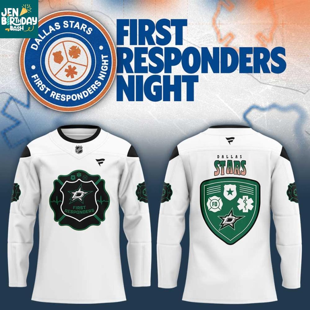 Dallas Stars X First Responders 2026 Night Hockey Jersey