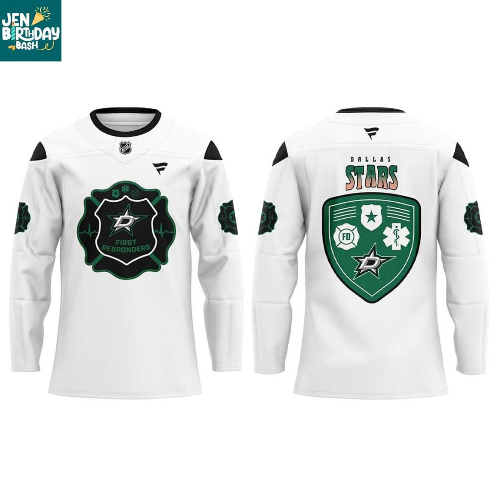 Dallas Stars X First Responders 2026 Night Hockey Jersey