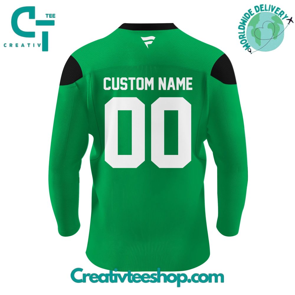 Dallas Stars "Property Of Dallas" 2025 Special Green Hockey Jersey